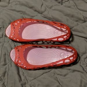 Crocs Slip-on open toe flat